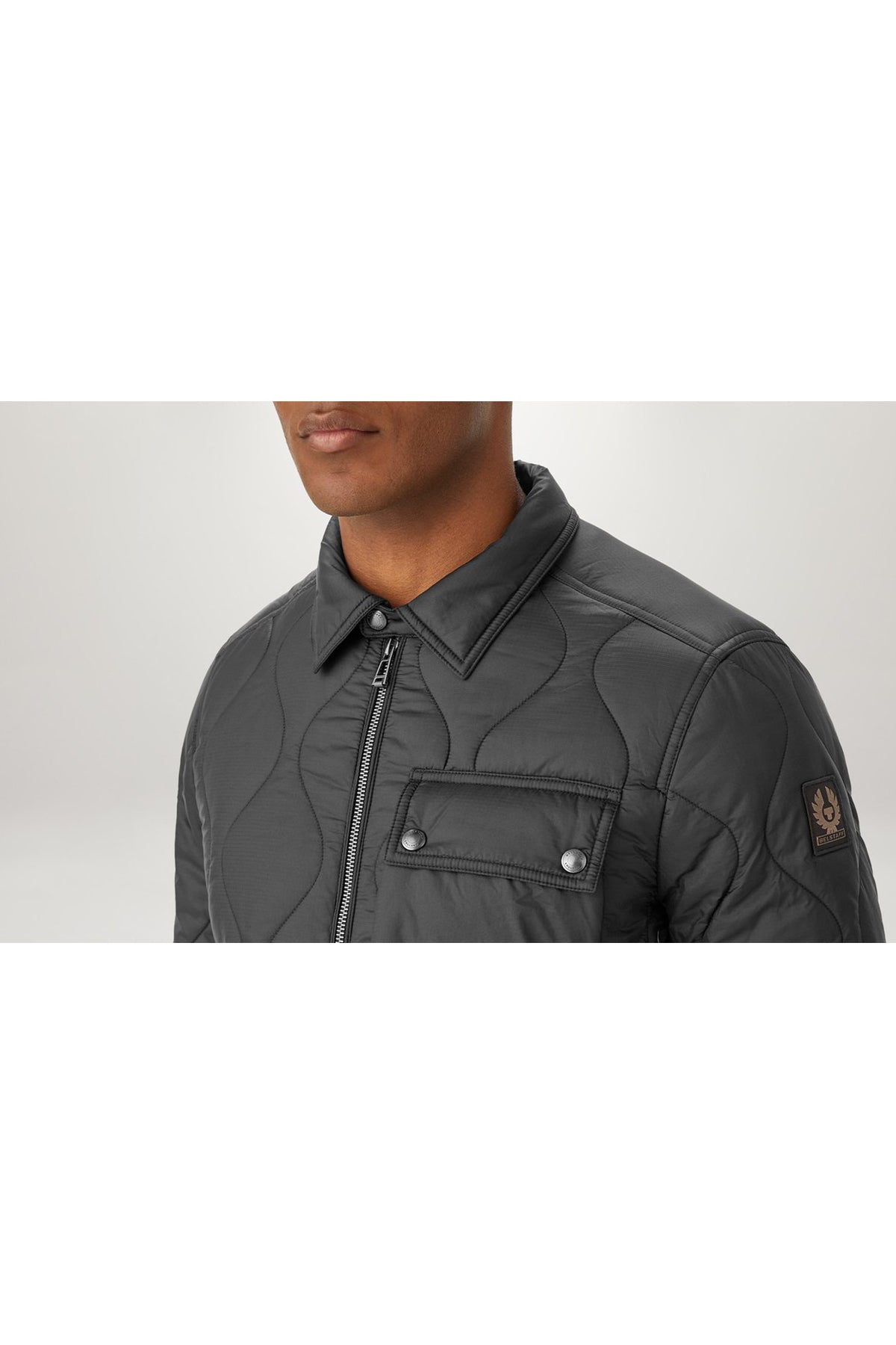 Belstaff Wayfare Quilt Dolgulu Kapitone İnce Mont-Libas Trendy Fashion Store