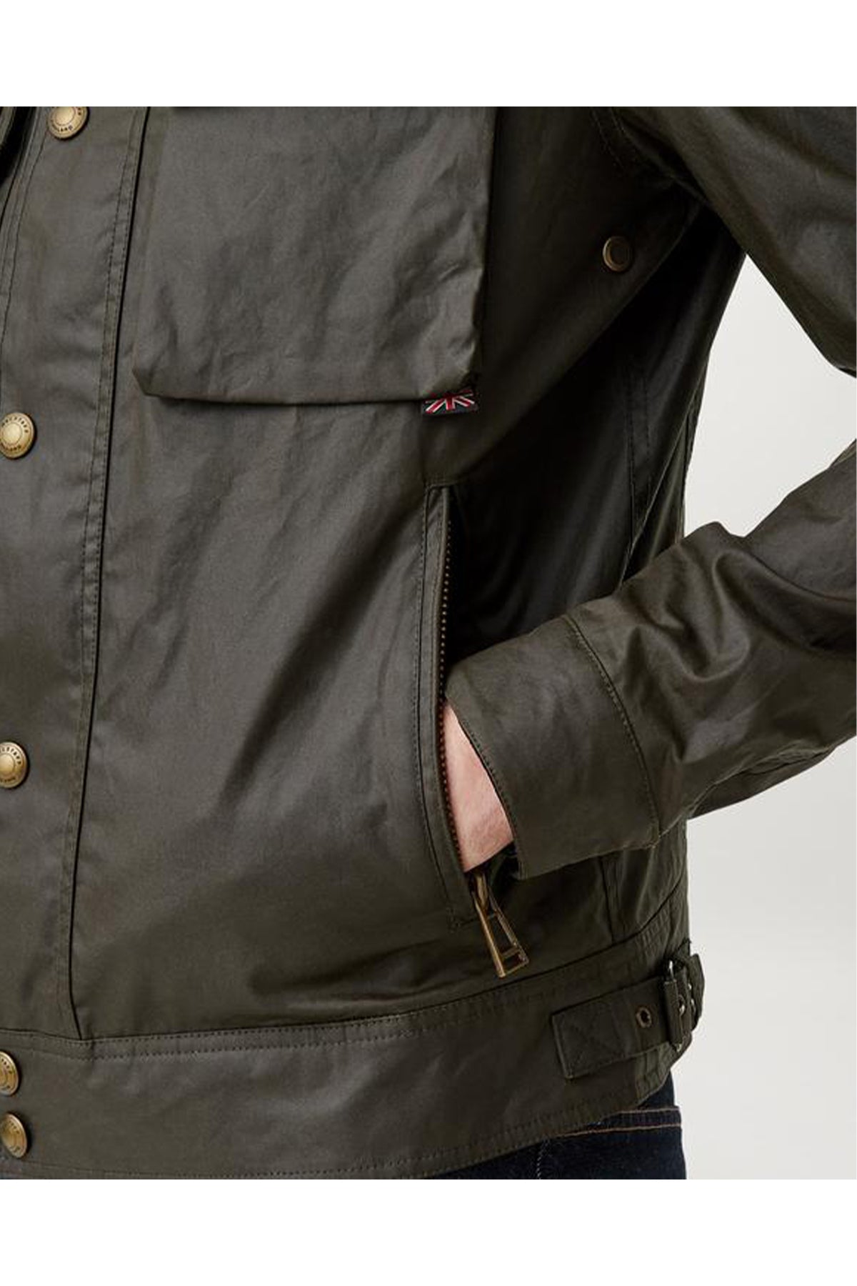 Belstaff Icon Racemaster Slim Fit Mont-Libas Trendy Fashion Store