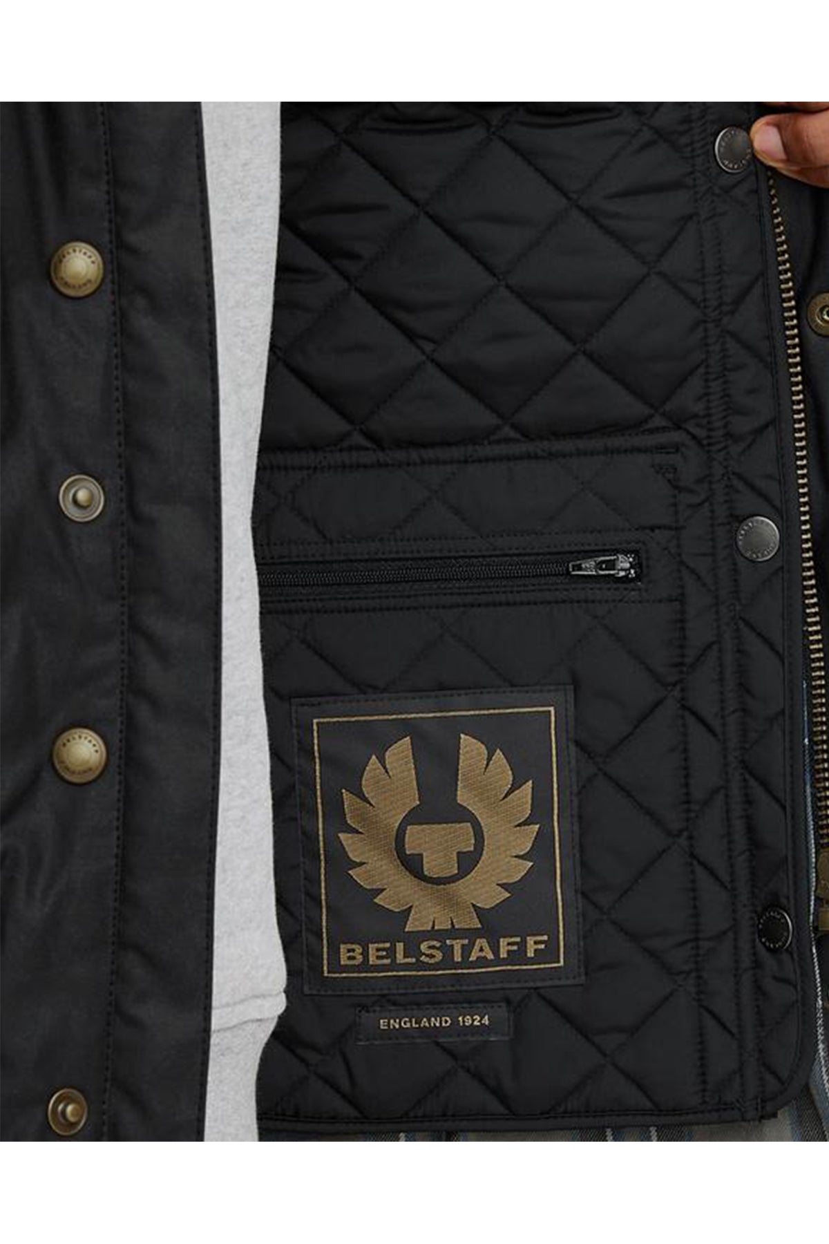 Belstaff Waistcoat Kapitone Yelek-Libas Trendy Fashion Store