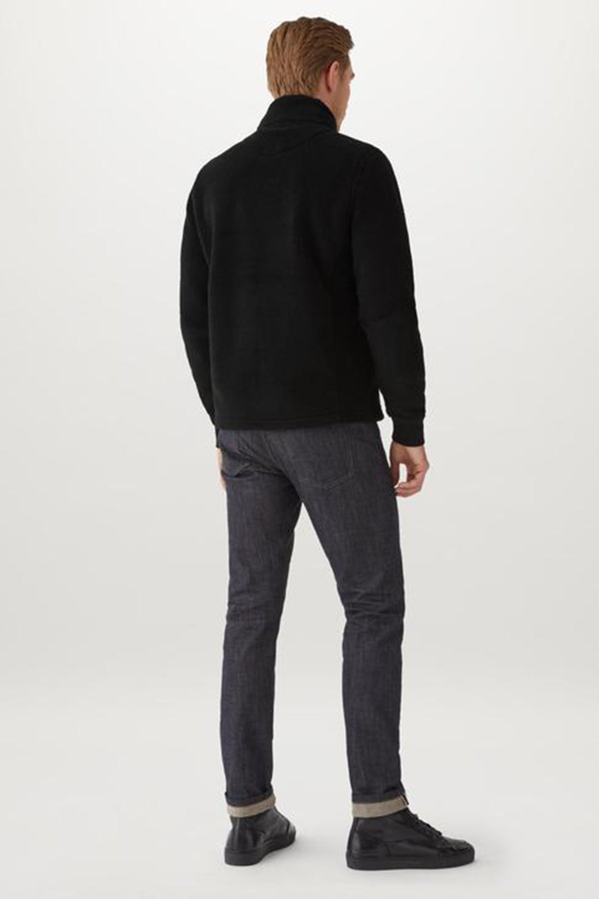 Belstaff Herne Fermuarlı Polar Sweatshirt Ceket-Libas Trendy Fashion Store