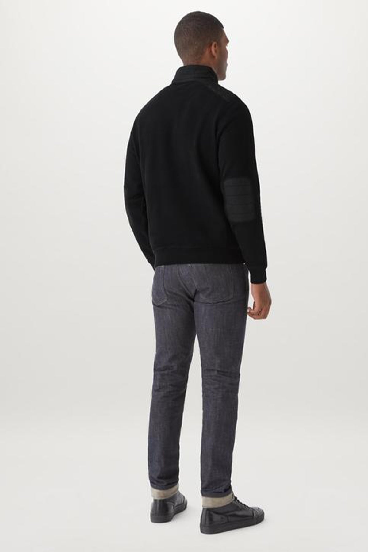 Belstaff Jaxon Yarım Fermuarlı Polar Sweatshirt-Libas Trendy Fashion Store