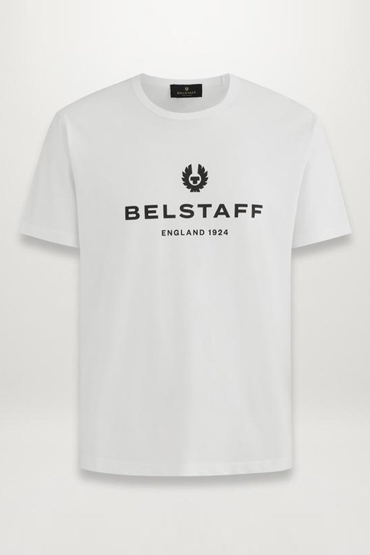 Belstaff 1924 Yuvarlak Yaka Logolu T-shirt-Libas Trendy Fashion Store