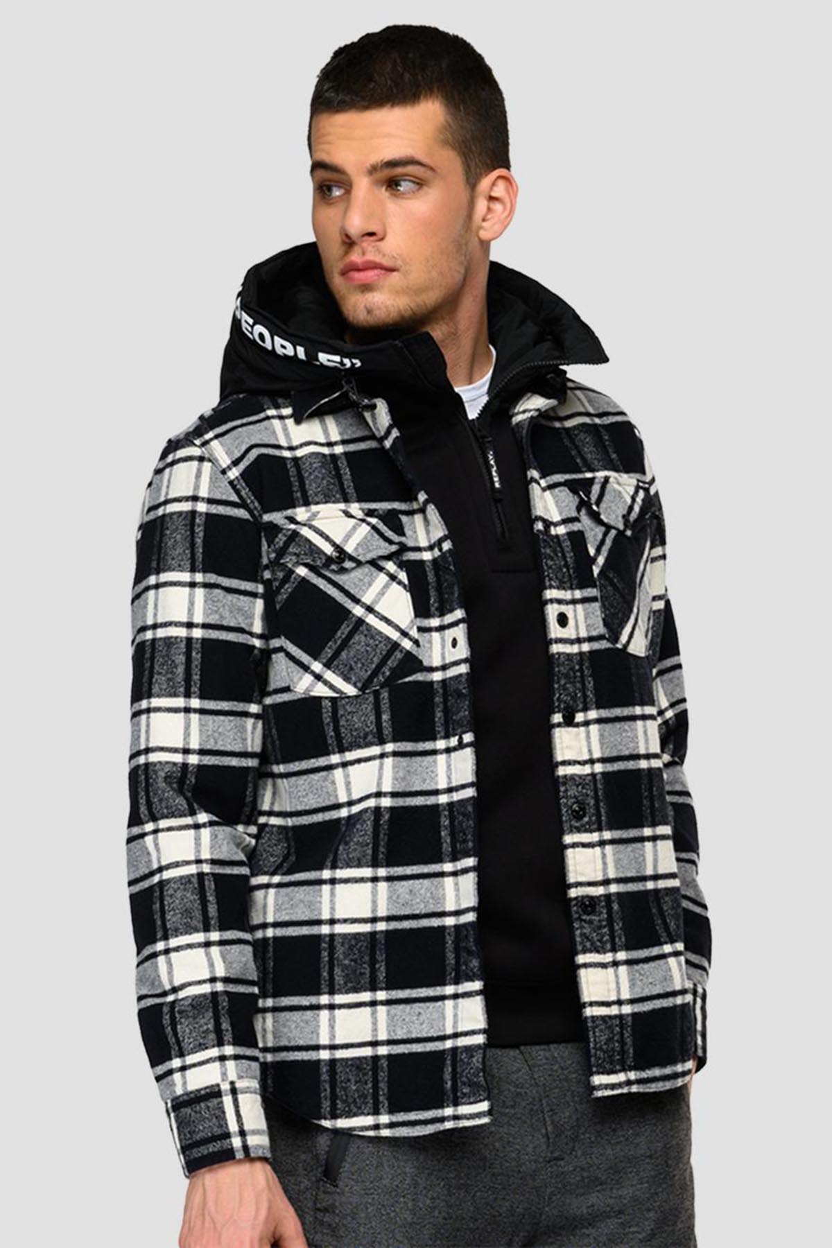 Replay Rahat Kesim Ekoseli Gömlek Ceket-Libas Trendy Fashion Store