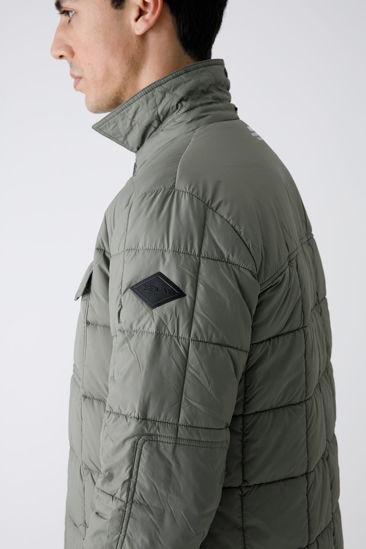 Replay Cep Detaylı İnce Puffer Ceket-Libas Trendy Fashion Store