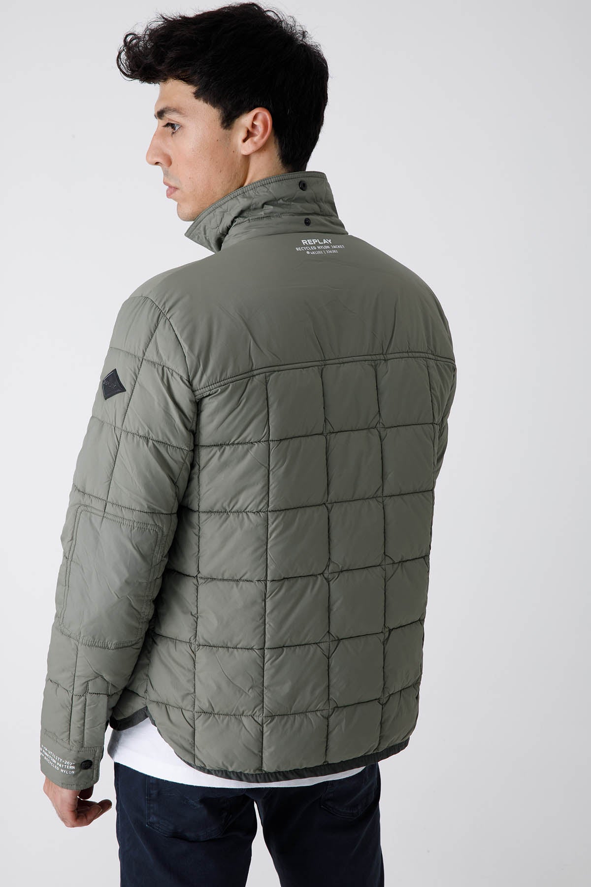 Replay Cep Detaylı İnce Puffer Ceket-Libas Trendy Fashion Store