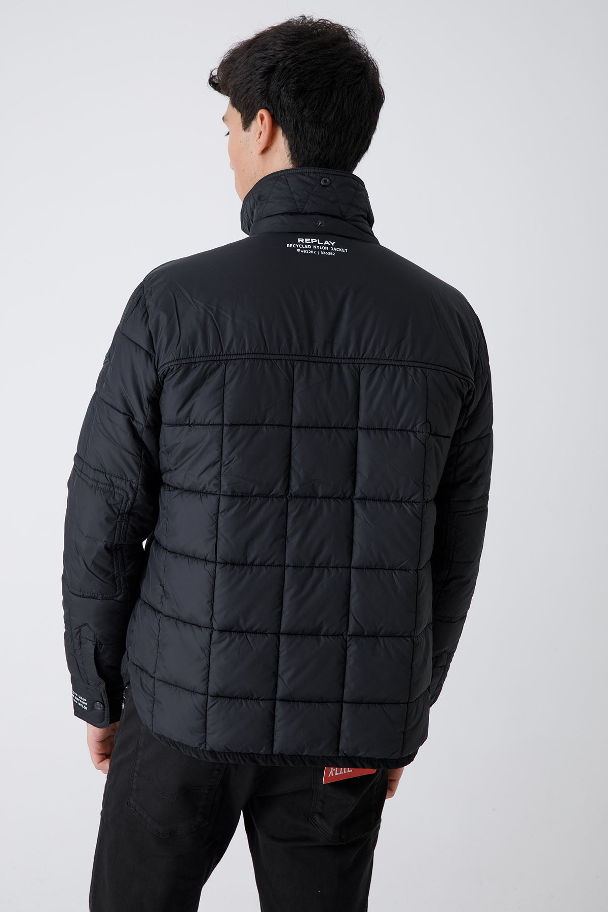 Replay Cep Detaylı İnce Puffer Mont-Libas Trendy Fashion Store