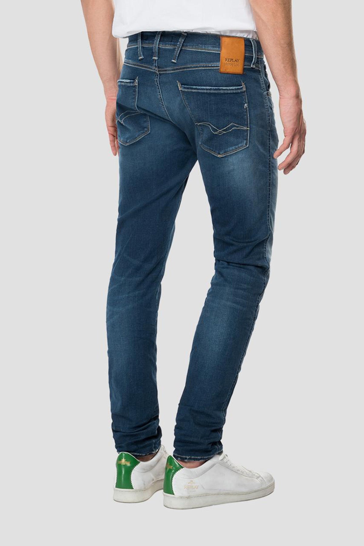 Replay Hyperflex X-Lite Re-Used Anbass Slim Fit Jeans-Libas Trendy Fashion Store