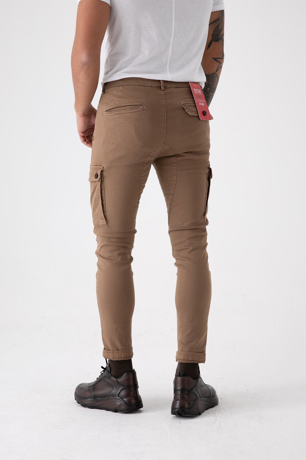 Replay Jaan Hyperflex X-Lite Slim Fit Kargo Pantolon-Libas Trendy Fashion Store