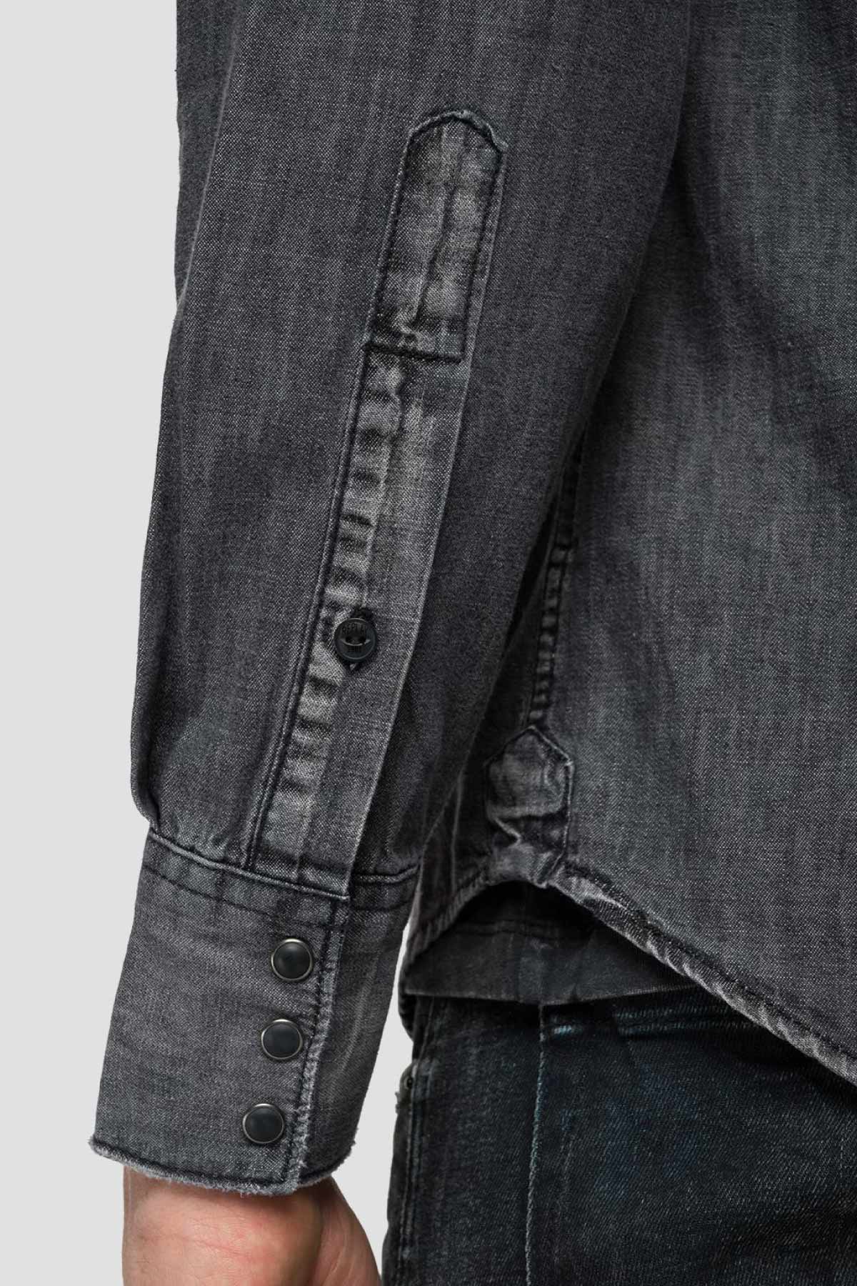 Replay Cep Detaylı Regular Fit Denim Gömlek-Libas Trendy Fashion Store