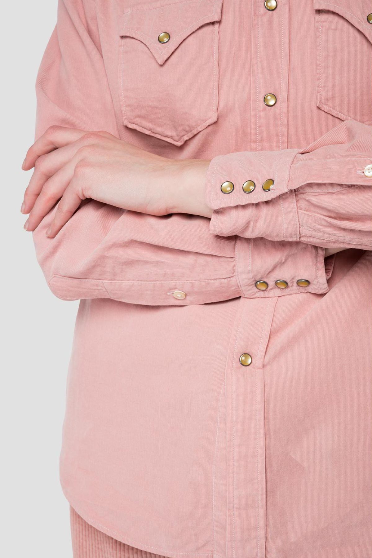 Replay Fitilli Kadife Gömlek-Libas Trendy Fashion Store