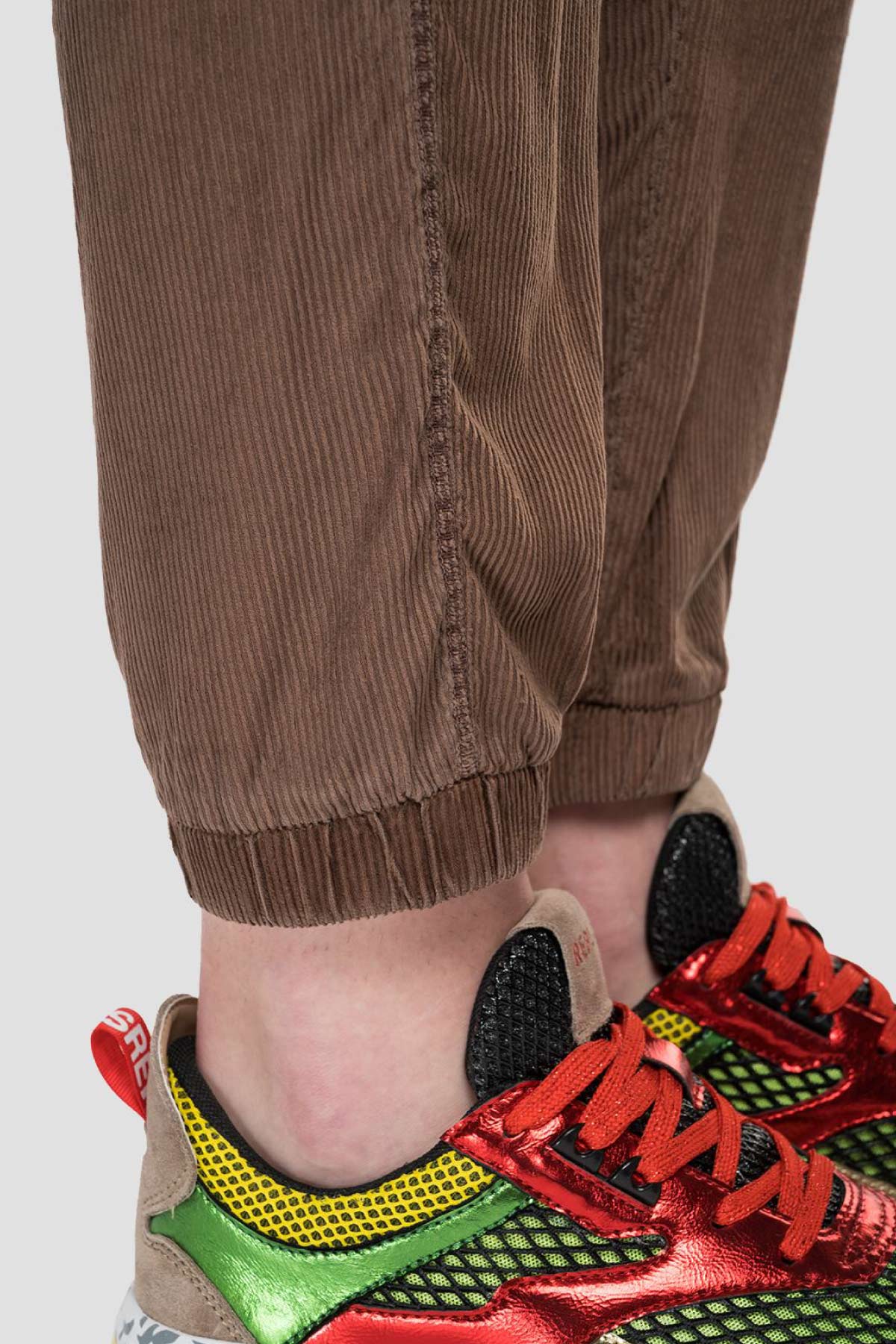 Replay Fitilli Kadife Pantolon-Libas Trendy Fashion Store