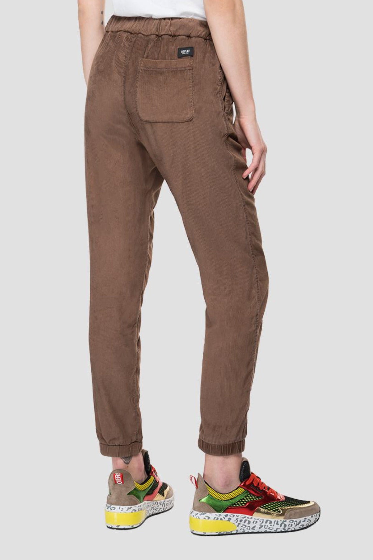 Replay Fitilli Kadife Pantolon-Libas Trendy Fashion Store