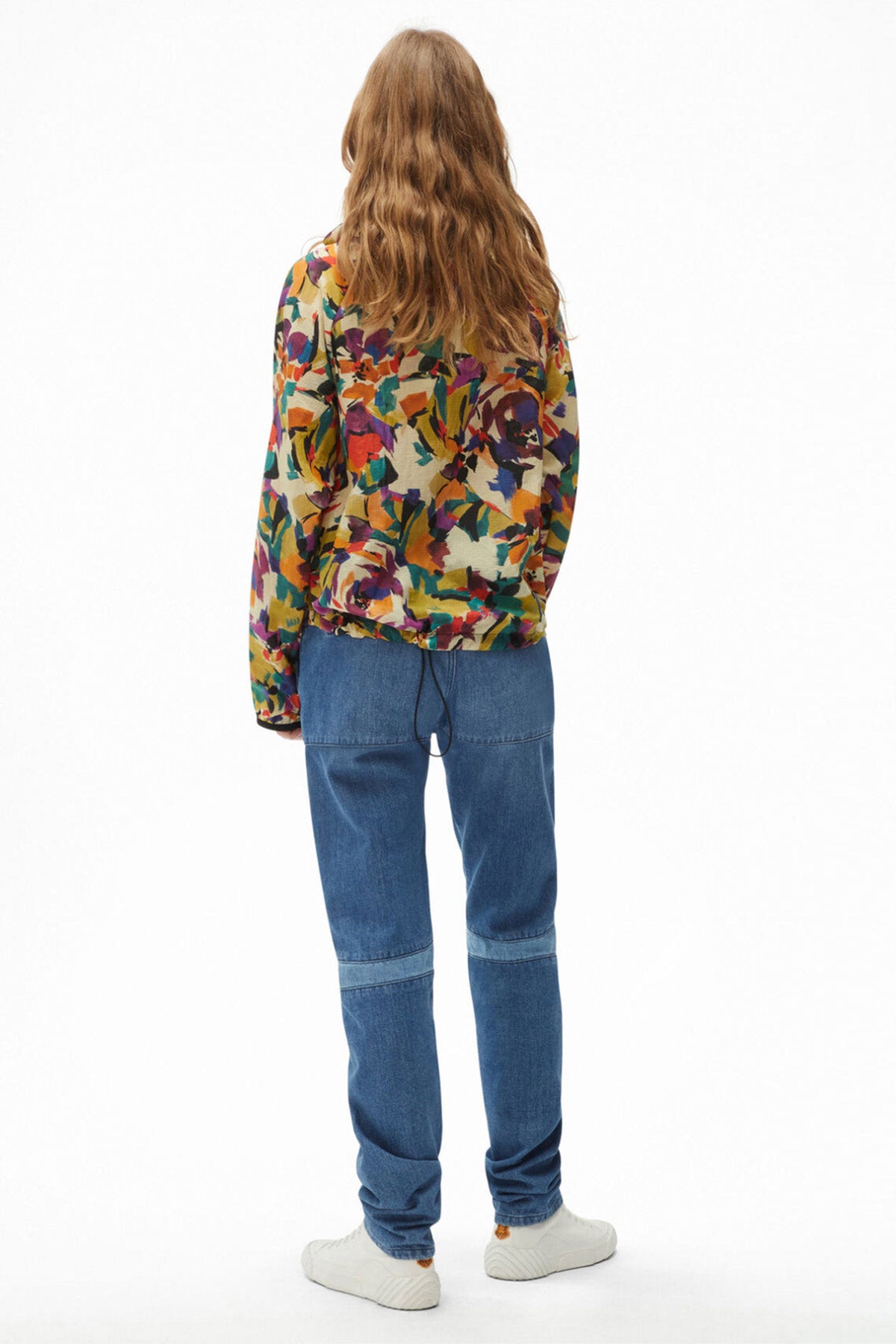 Kenzo Renkli Desenli Kapüşonlu Rüzgarlık Mont-Libas Trendy Fashion Store