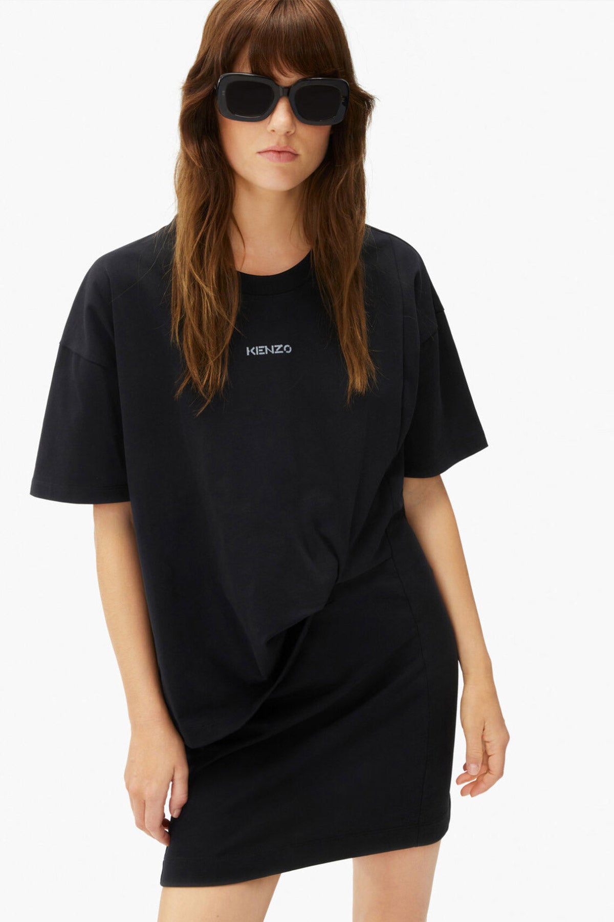 Kenzo Drapeli T-Shirt Elbise-Libas Trendy Fashion Store