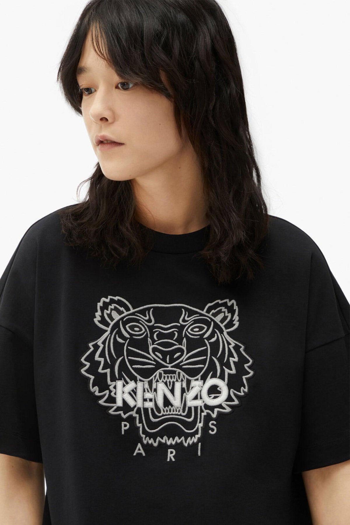 Kenzo Kaplan Logolu T-shirt-Libas Trendy Fashion Store