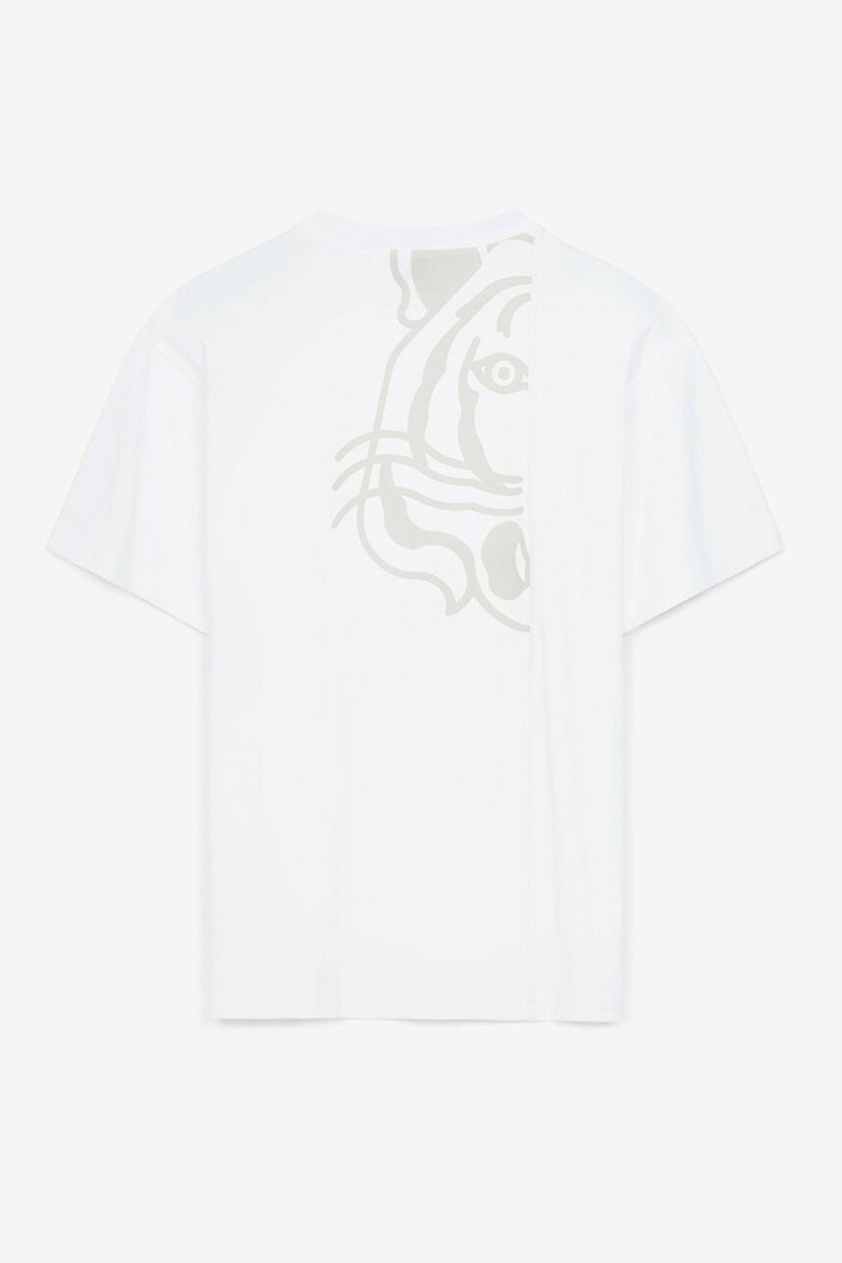 Kenzo Geniş Kesim Yarım Kaplan Grafikli T-shirt-Libas Trendy Fashion Store