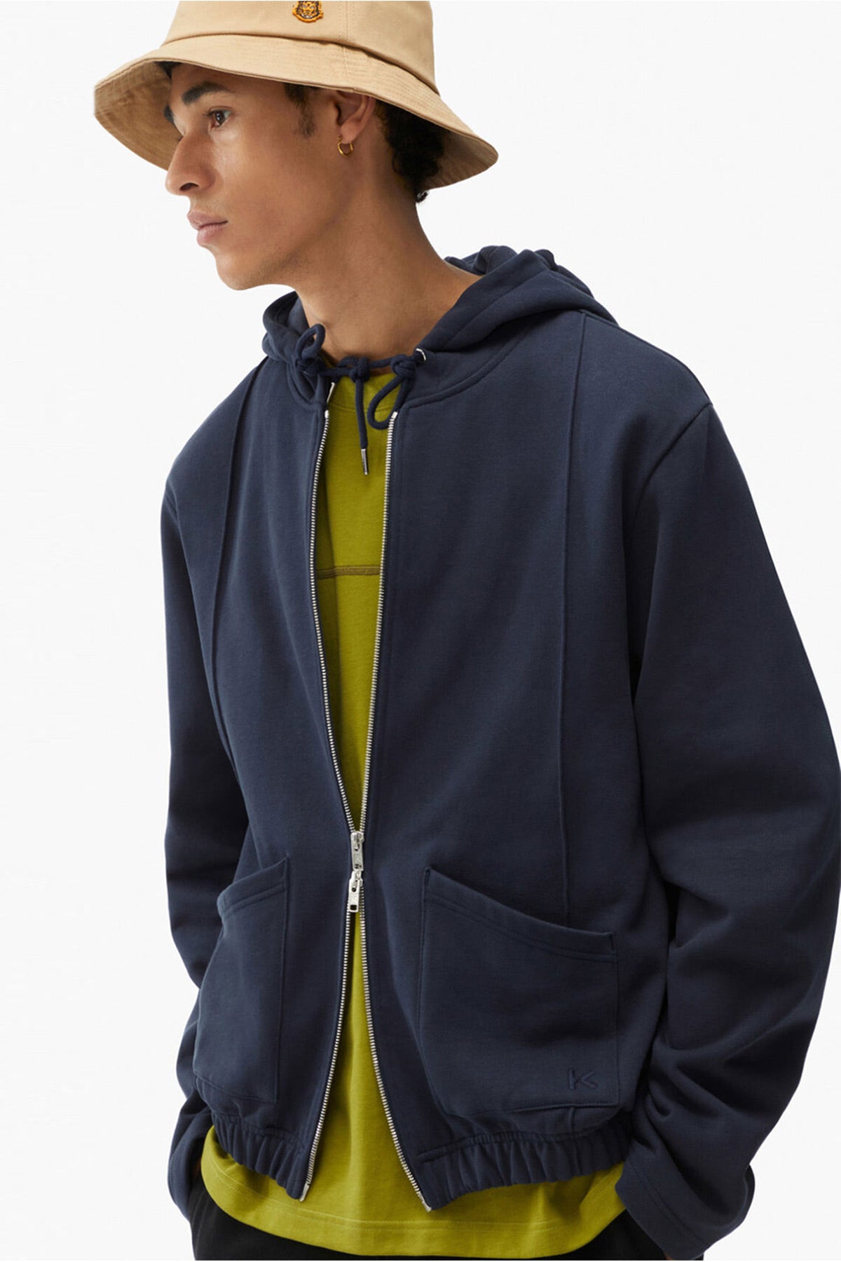 Kenzo Fermuarlı Kapüşonlu Sweatshirt-Libas Trendy Fashion Store