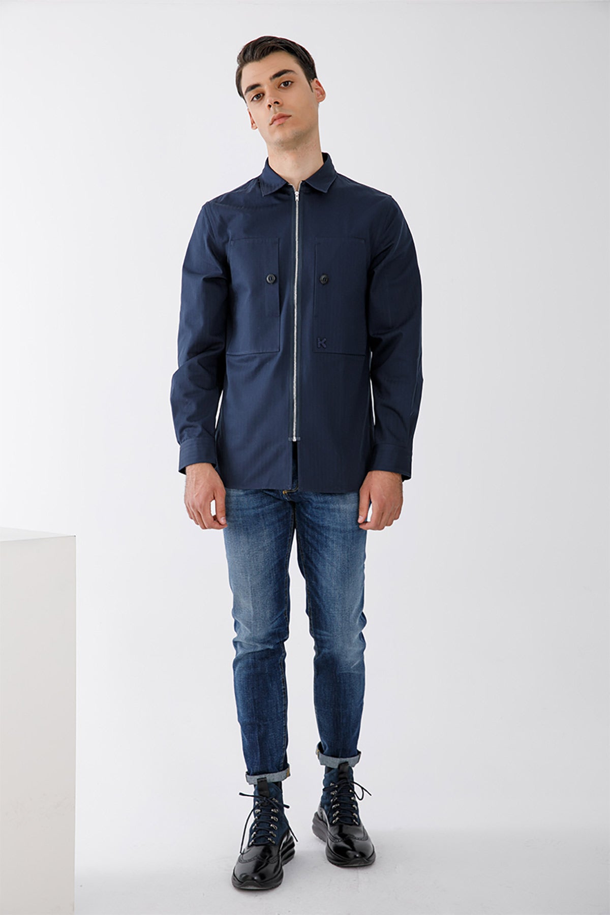 Kenzo Fermuarlı Gömlek Ceket-Libas Trendy Fashion Store