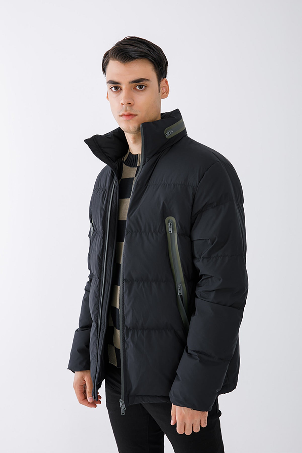 Kenzo Kapüşonlu Puffer Mont-Libas Trendy Fashion Store