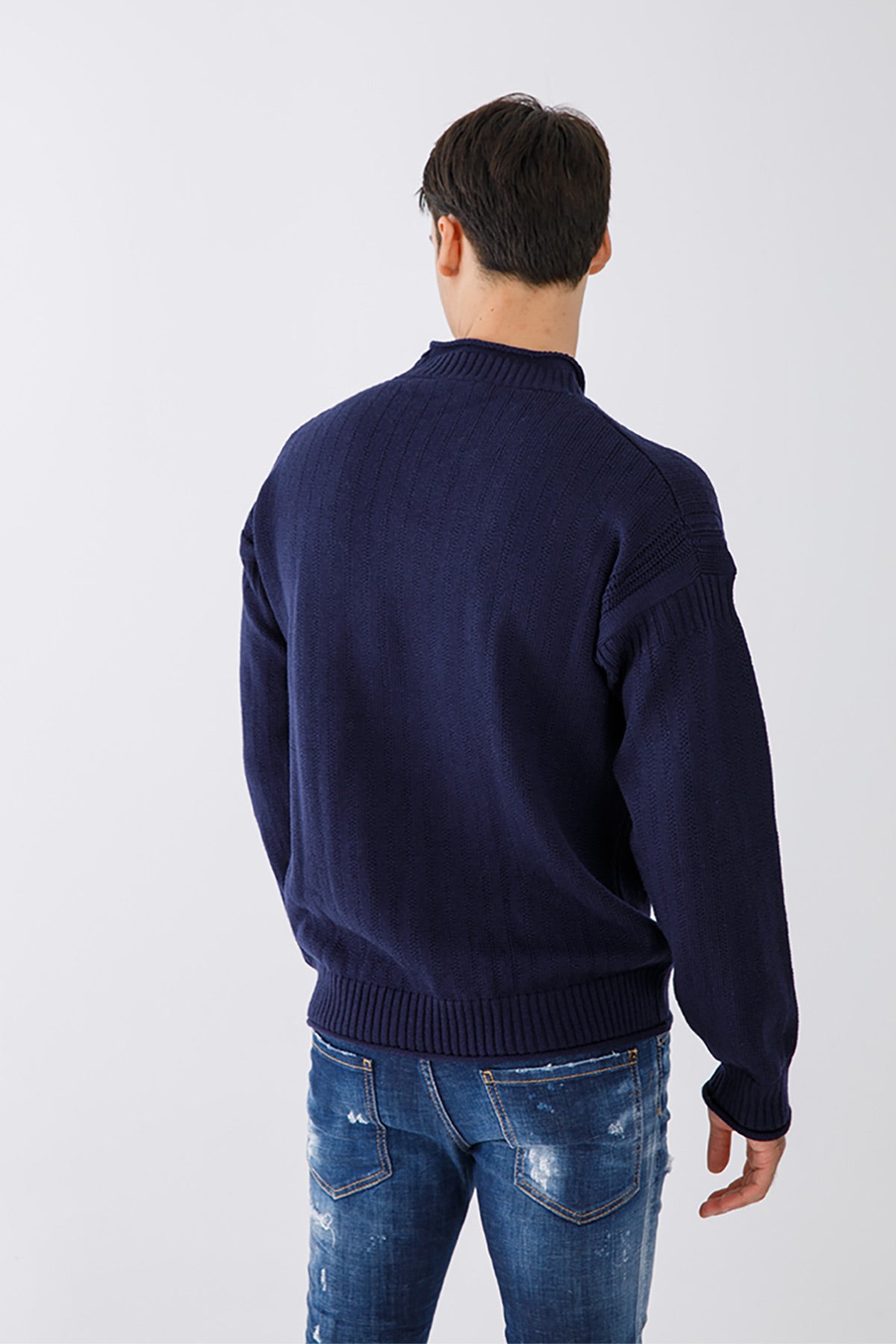 Kenzo Kaplan Logolu Yün Triko-Libas Trendy Fashion Store