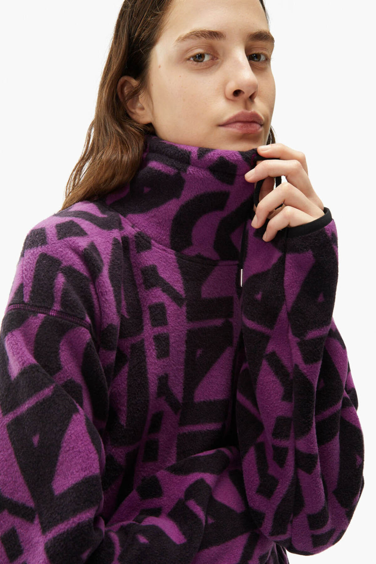 Kenzo Monogramlı Polar Sweatshirt-Libas Trendy Fashion Store