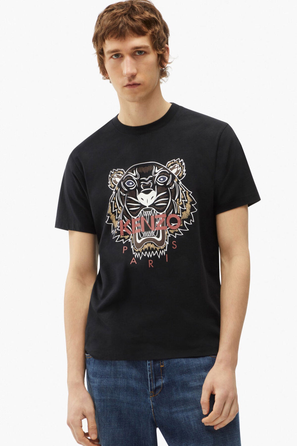 Kenzo Kaplan Logolu T-shirt-Libas Trendy Fashion Store