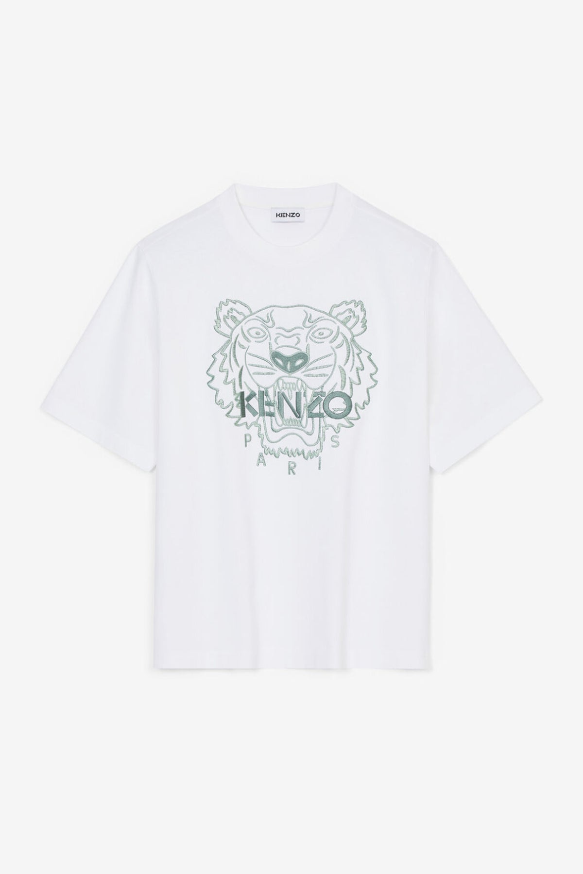 Kenzo Kaplan Logolu Rahat Kesim T-shirt-Libas Trendy Fashion Store