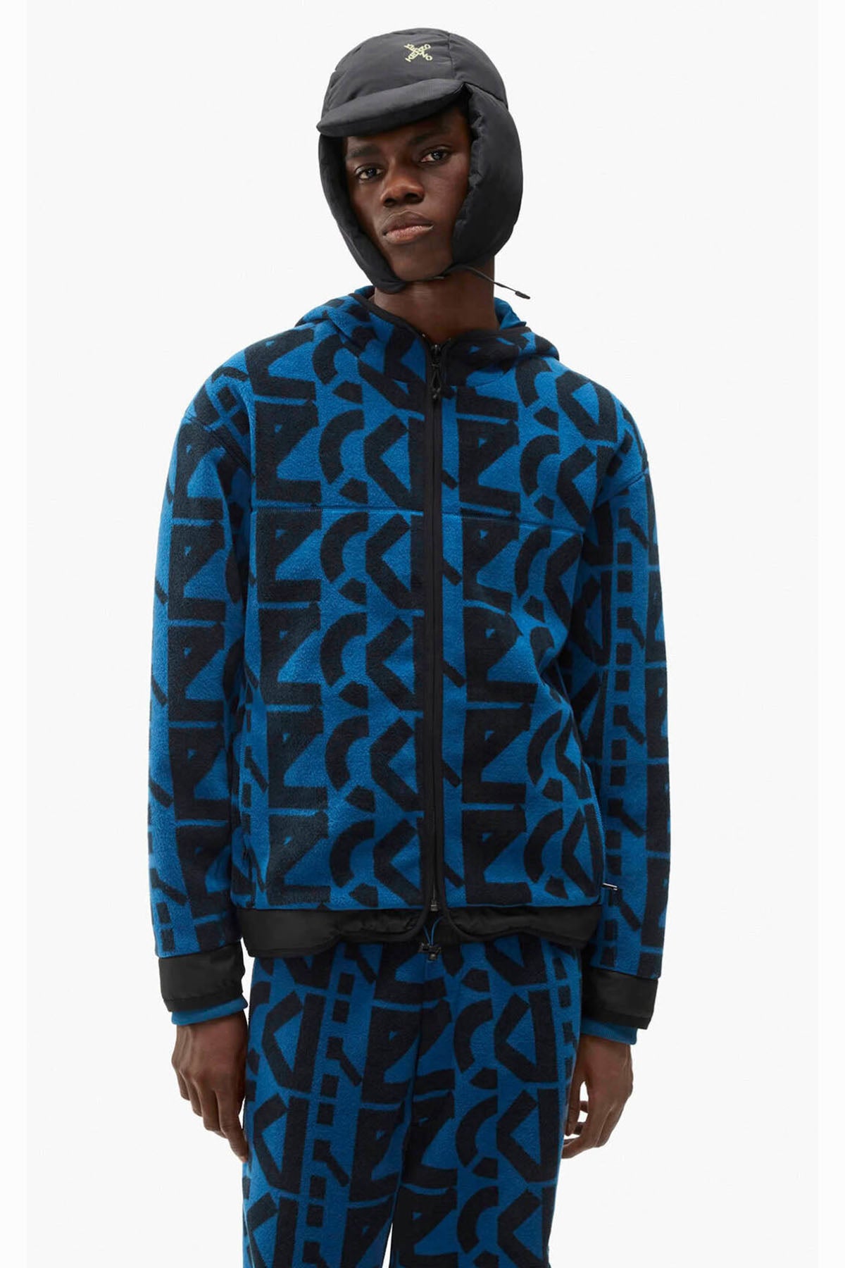 Kenzo Monogramlı Kapüşonlu Ceket-Libas Trendy Fashion Store
