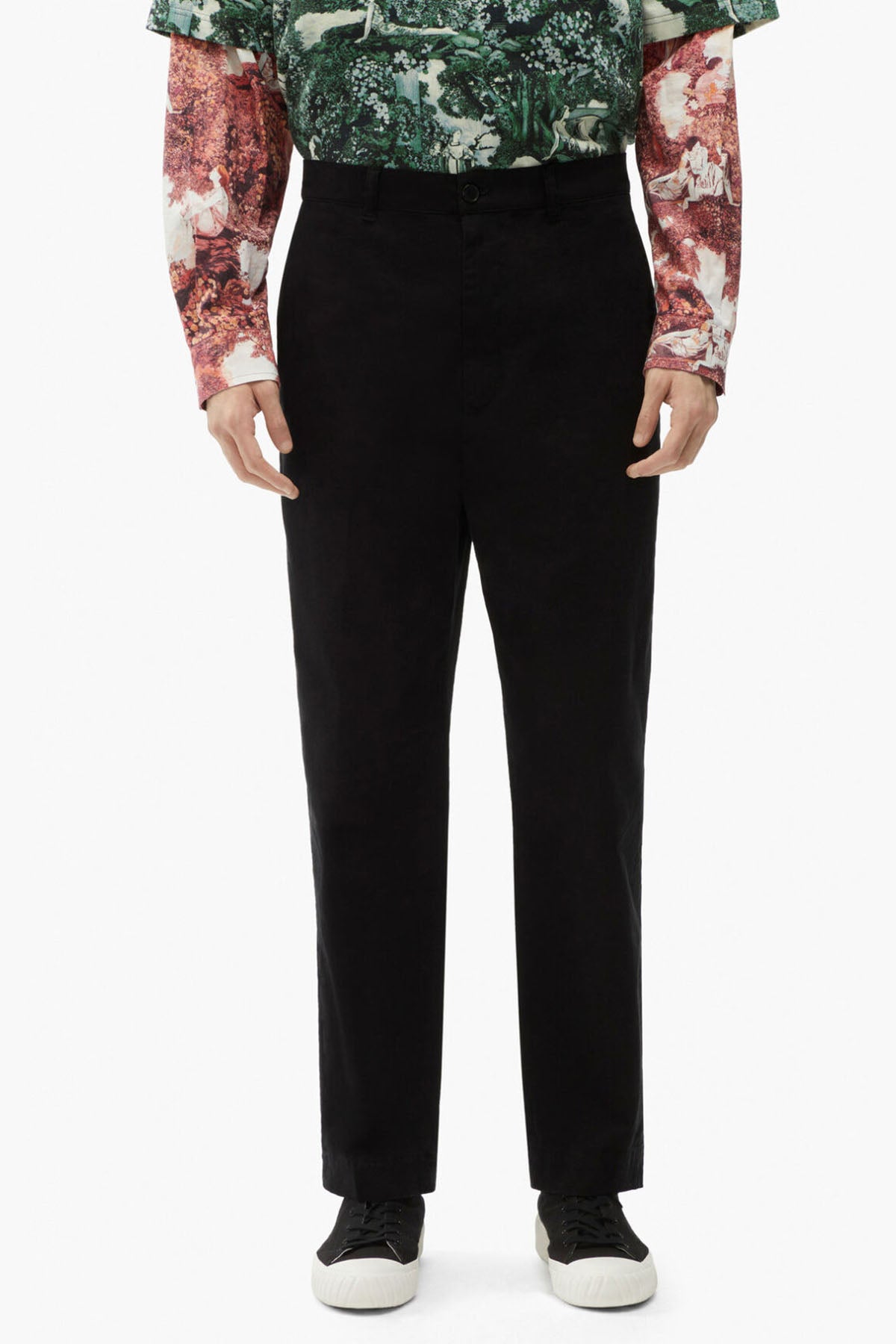 Kenzo Rahat Kesim Yüksek Bel Streç Pantolon-Libas Trendy Fashion Store