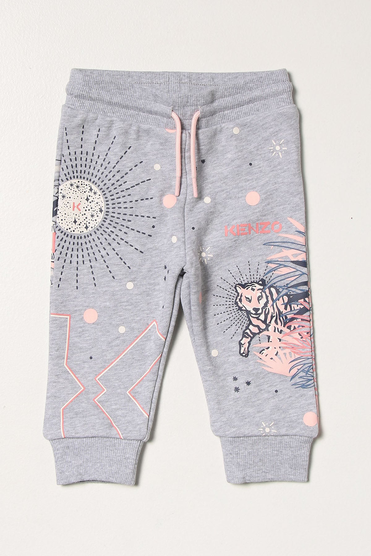 Kenzo Kids 12 Aylık Kız Bebek Logolu Eşofman Altı-Libas Trendy Fashion Store