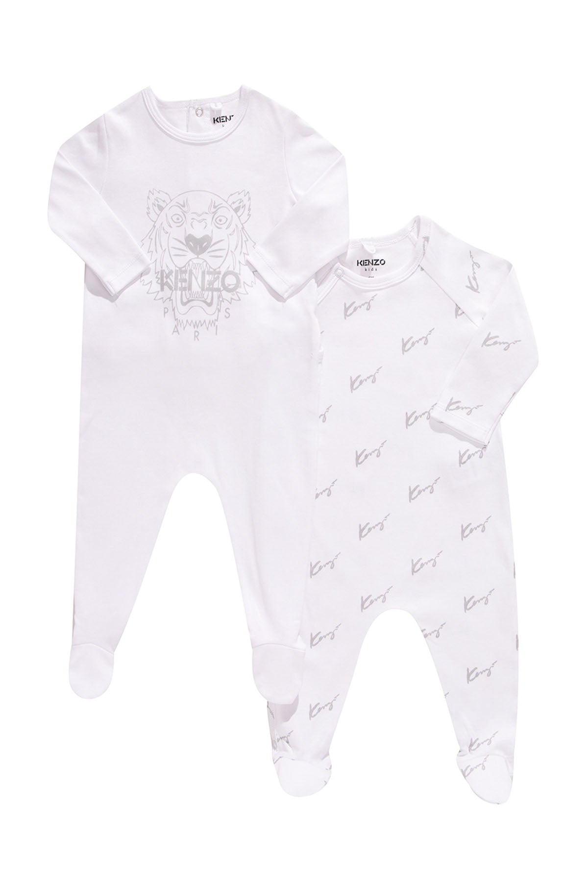 Kenzo Kids 3-6 Ay Unisex Logolu Tulum Set-Libas Trendy Fashion Store
