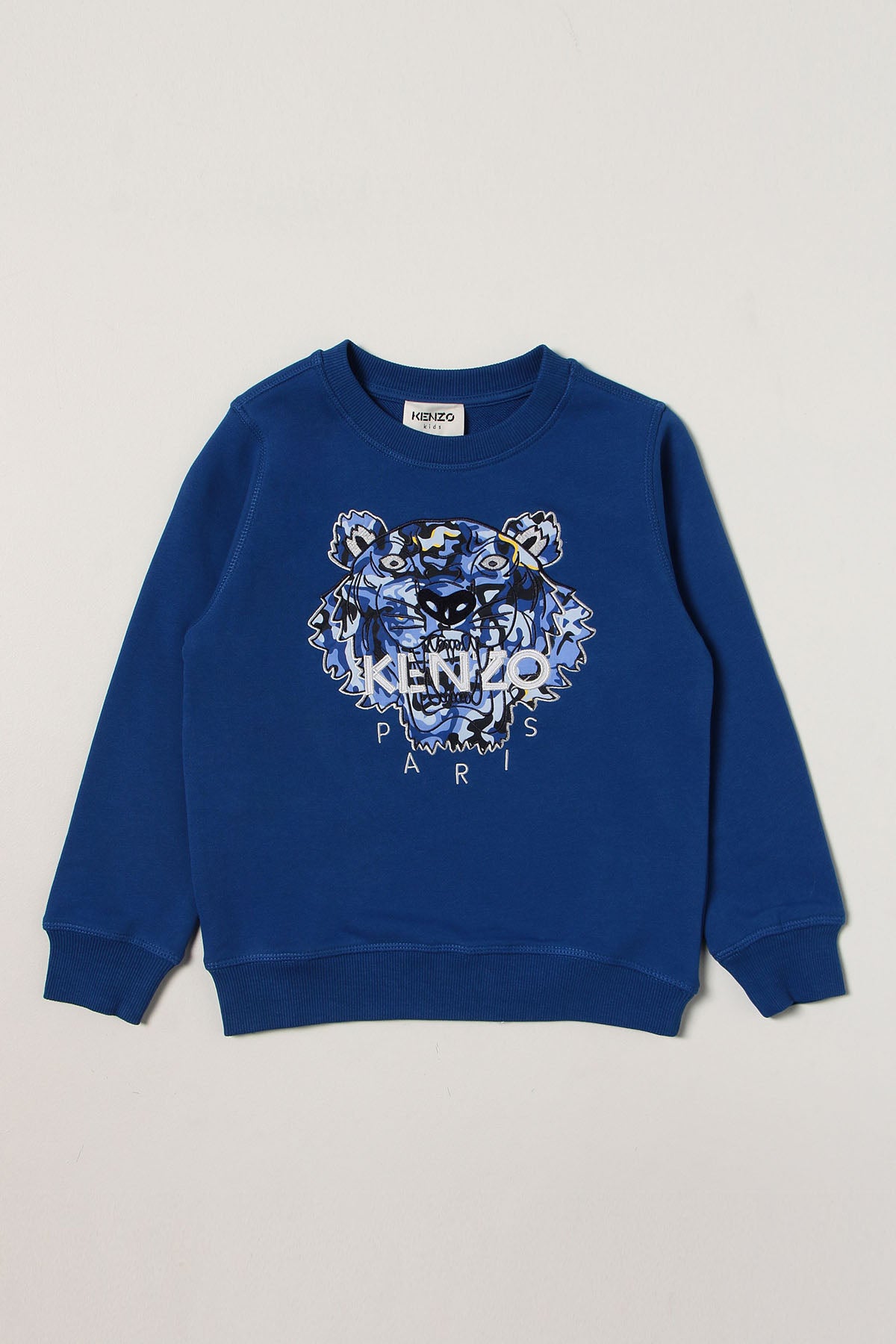 Kenzo Kids 6-10 Yaş Erkek Çocuk Kaplan Logolu Sweatshirt-Libas Trendy Fashion Store