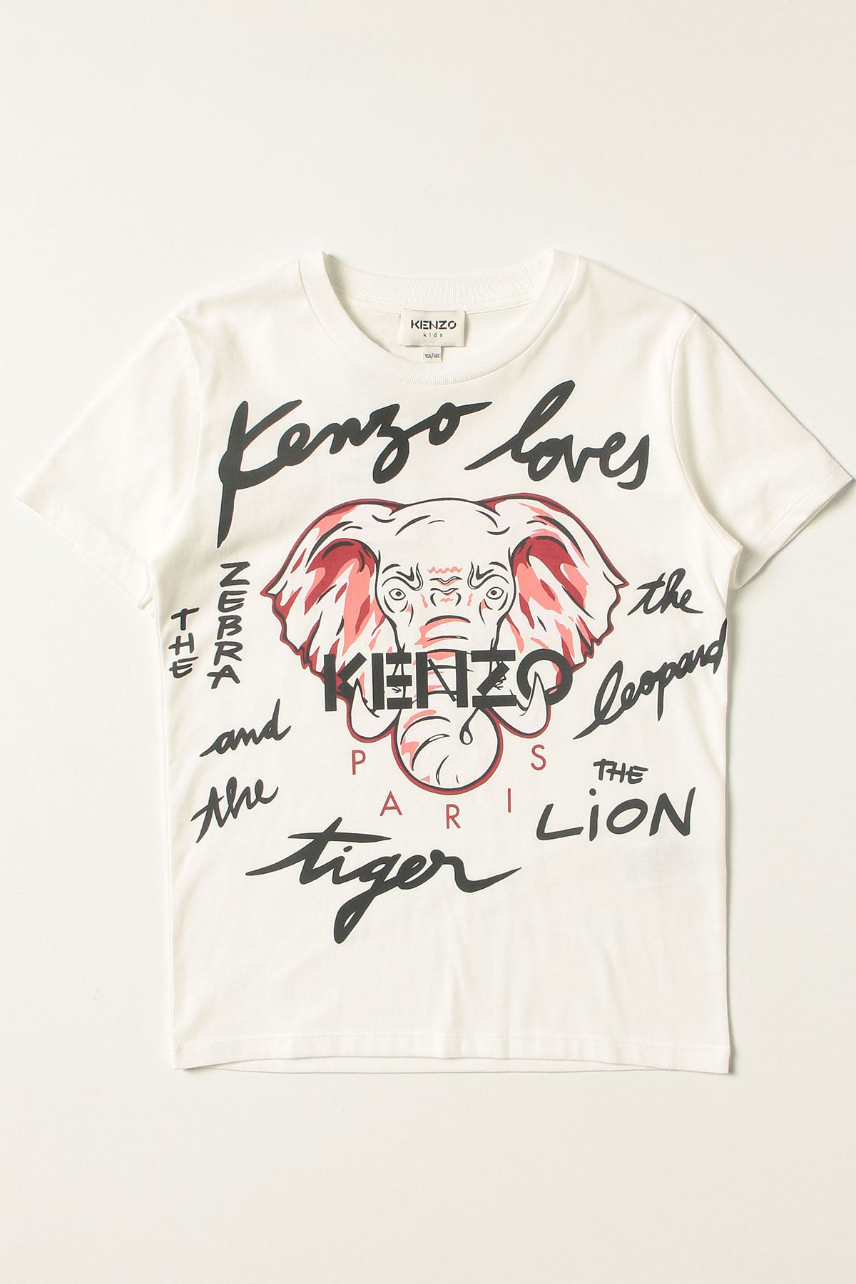 Kenzo Kids 5 Yaş Erkek Çocuk Fil Logolu T-shirt-Libas Trendy Fashion Store