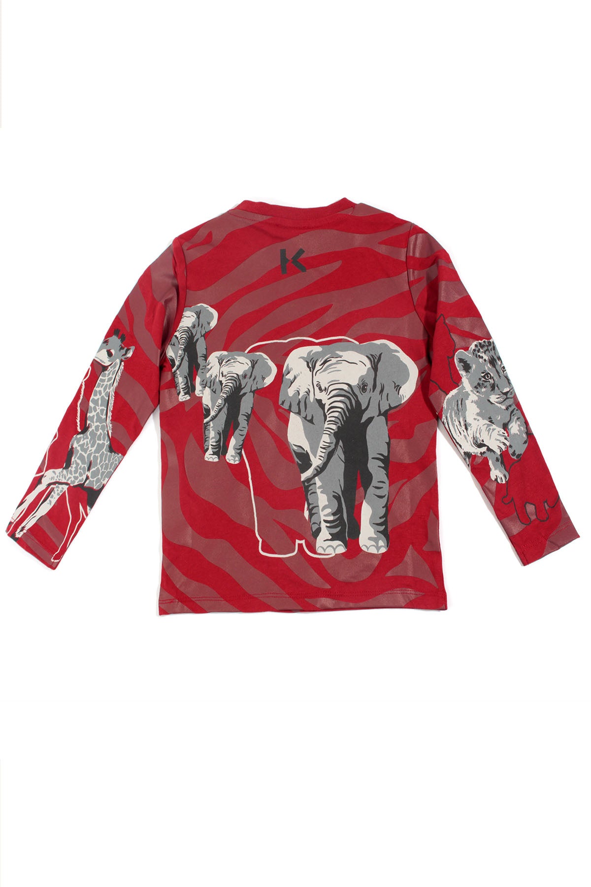 Kenzo Kids 12 Aylık Erkek Bebek Logolu Uzun Kollu T-shirt-Libas Trendy Fashion Store