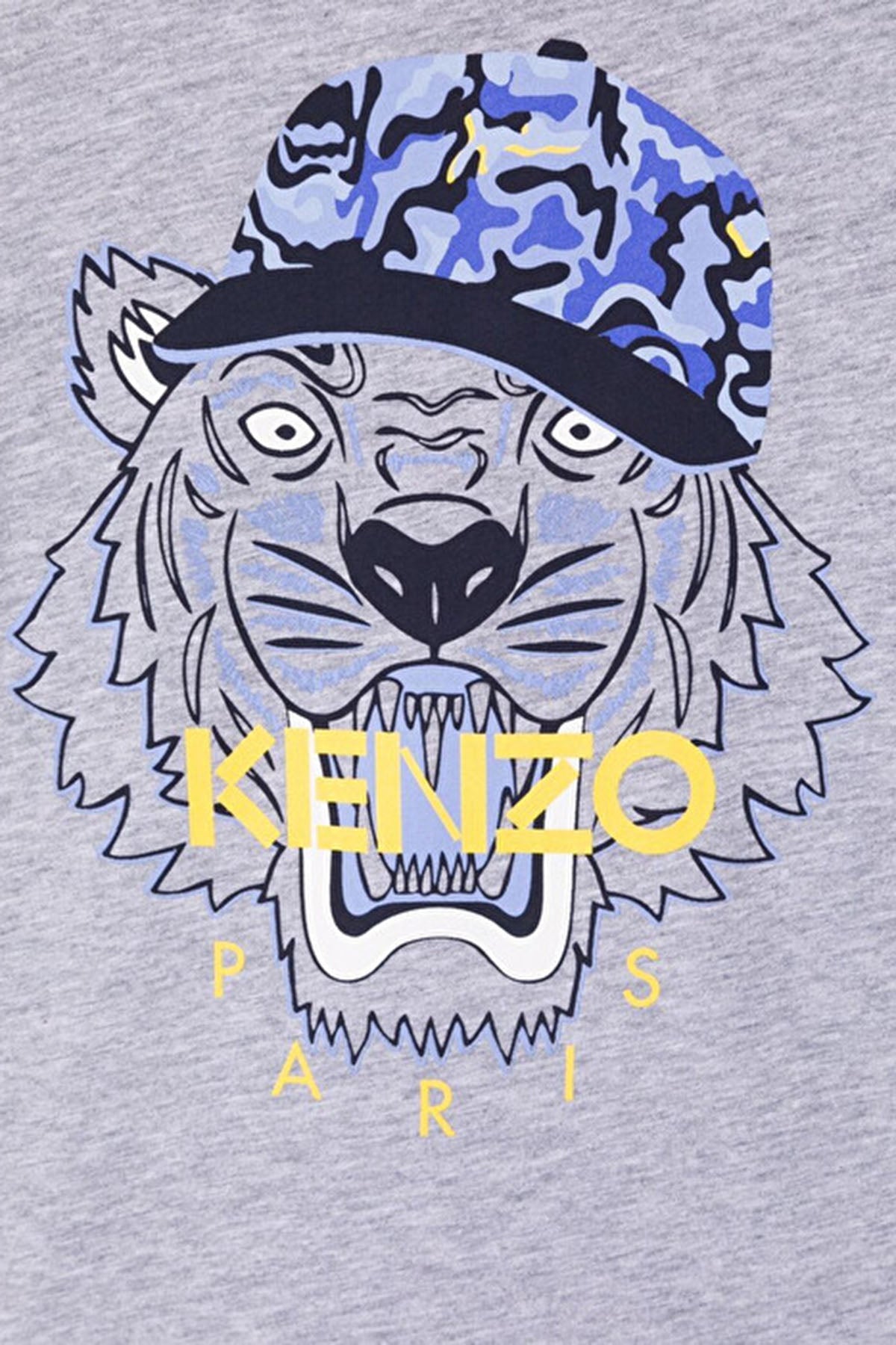 Kenzo Kids 6 Yaş Erkek Çocuk Kaplan Logolu Uzun Kollu T-shirt-Libas Trendy Fashion Store