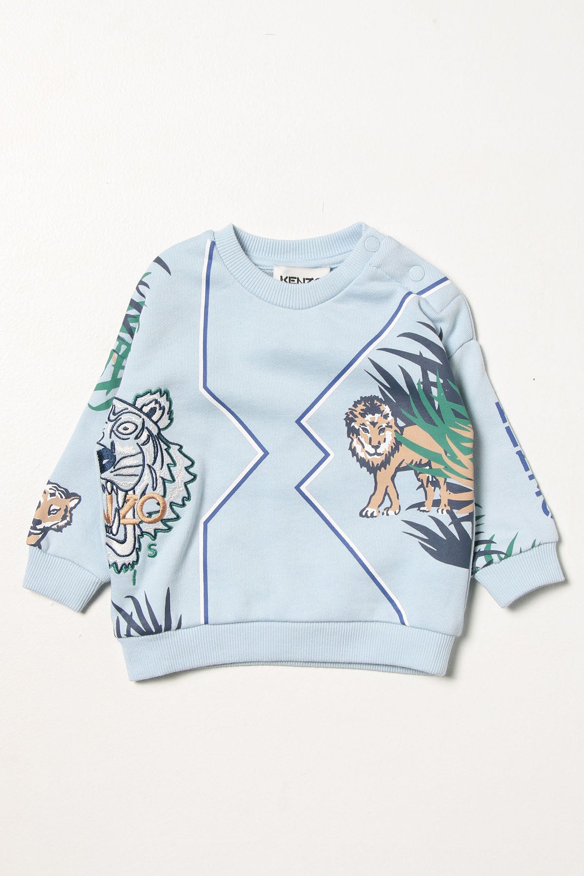 Kenzo Kids 4 Yaş Erkek Çocuk Logolu Sweatshirt-Libas Trendy Fashion Store