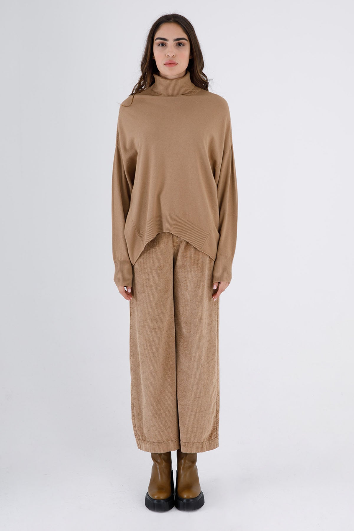 Transit Balıkçı Yaka Yün Triko-Libas Trendy Fashion Store