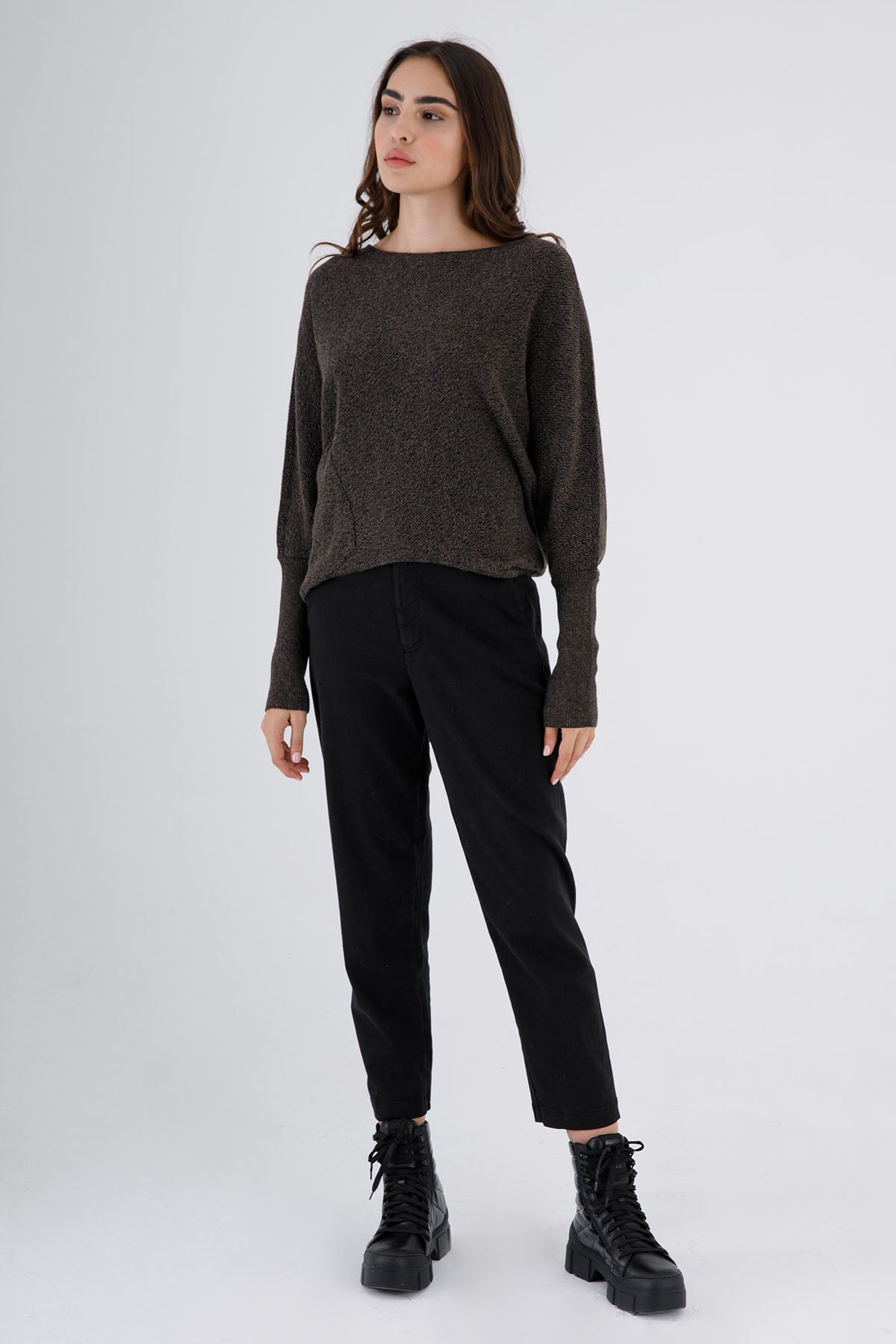 Transit Yüksek Bel Streç Pantolon-Libas Trendy Fashion Store