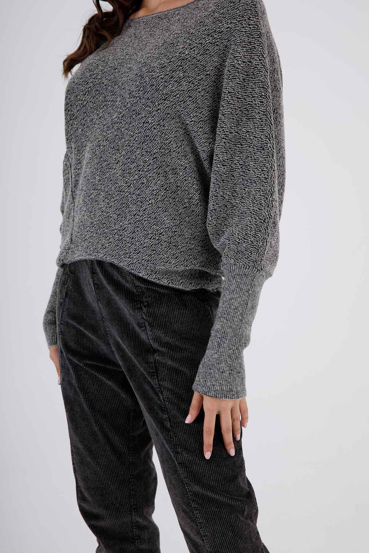 Transit Yuvarlak Yaka Yün Triko-Libas Trendy Fashion Store