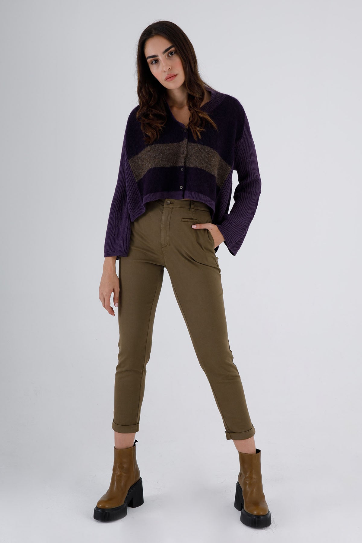 Transit Yün Triko Ceket-Libas Trendy Fashion Store