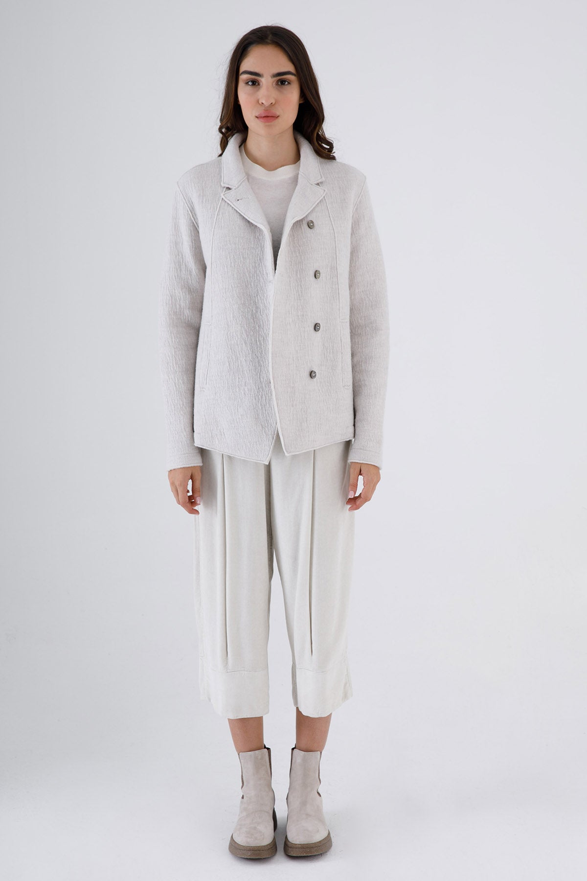 Transit Kruvaze Yün Ceket-Libas Trendy Fashion Store