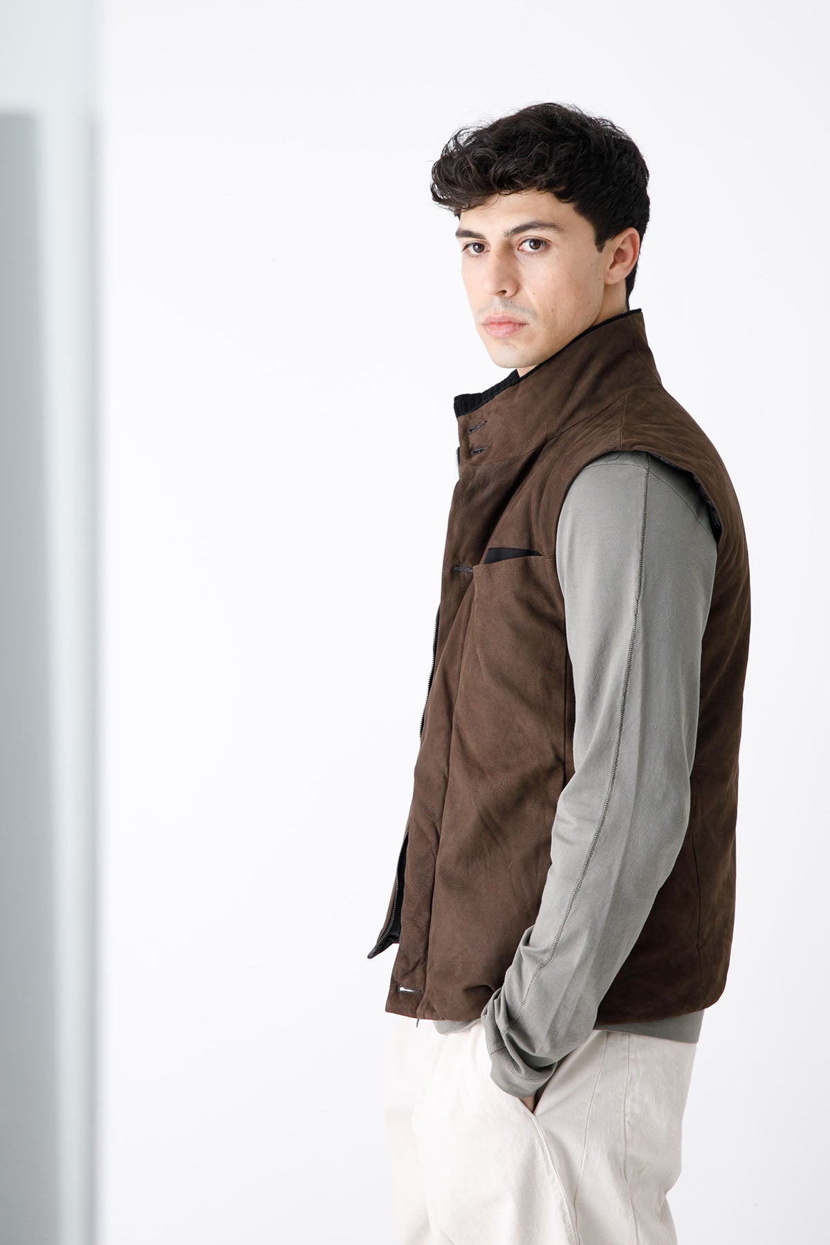 Transit Dolgulu Deri Yelek-Libas Trendy Fashion Store