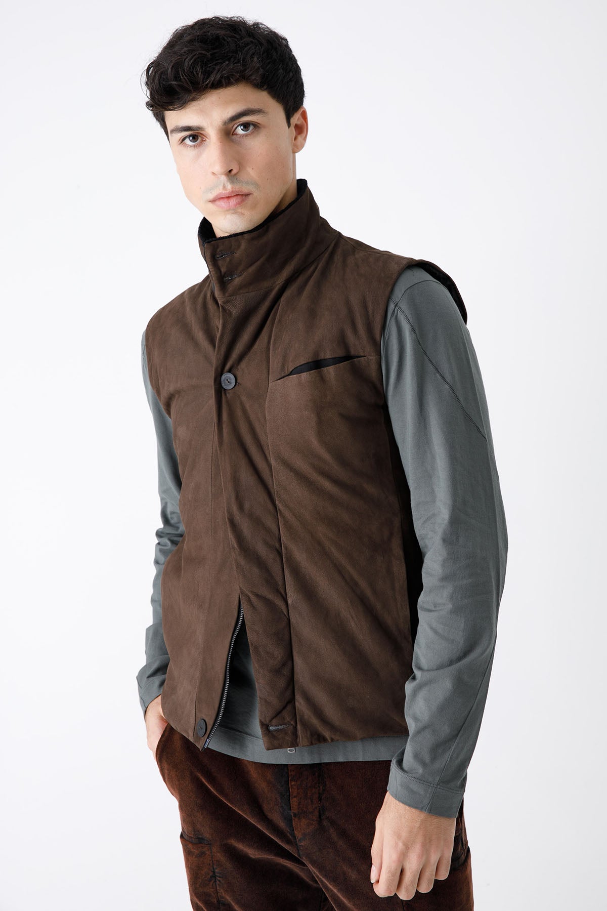 Transit Dolgulu Deri Yelek-Libas Trendy Fashion Store