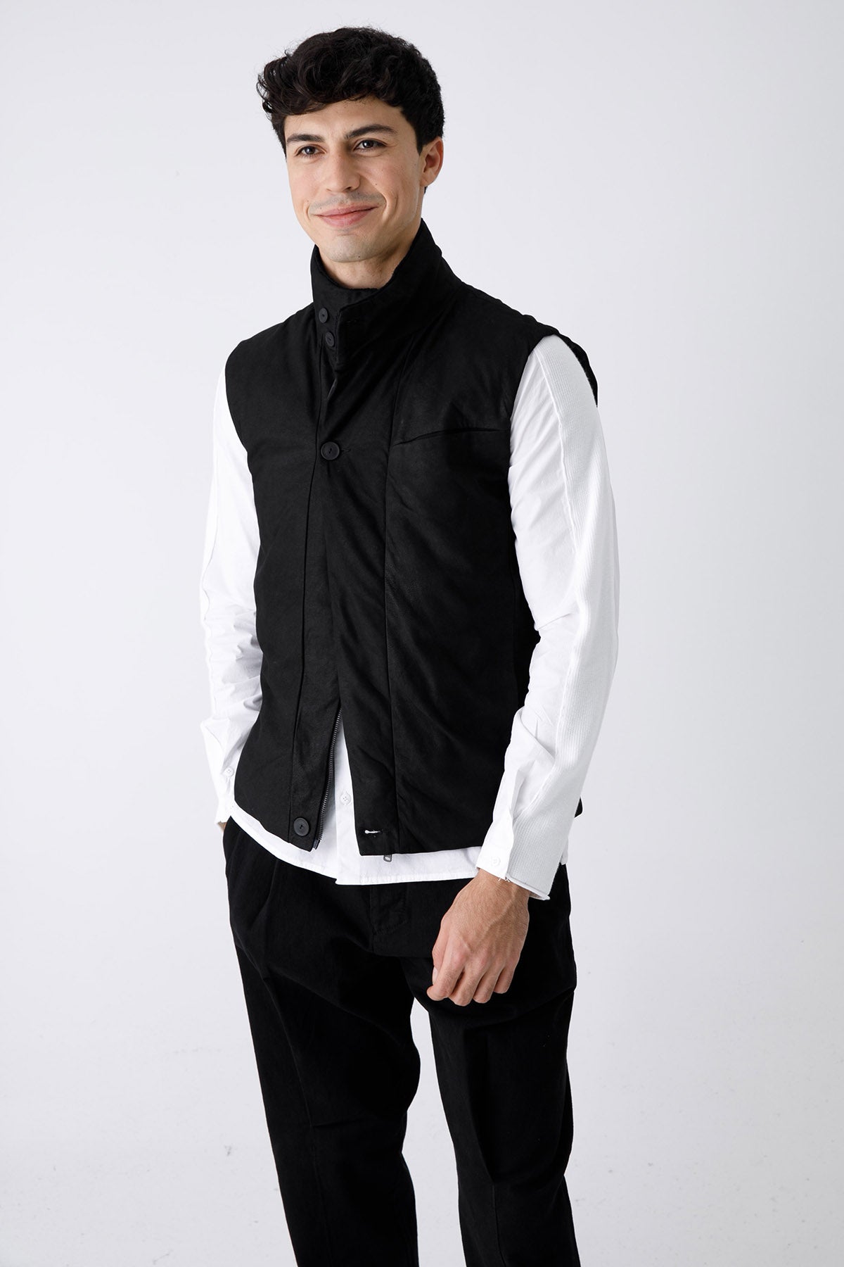 Transit Dolgulu Deri Yelek-Libas Trendy Fashion Store