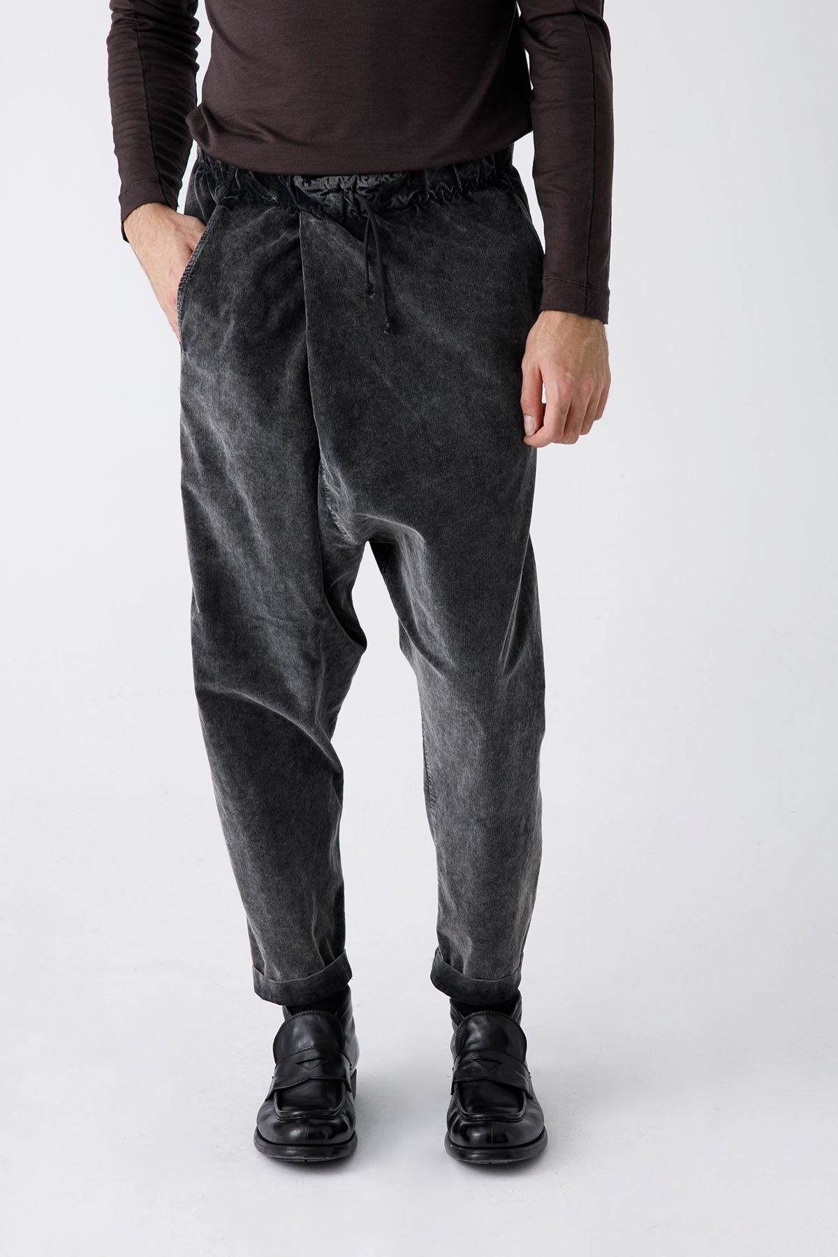 Transit Yüksek Bel Beli Lastikli Pantolon-Libas Trendy Fashion Store