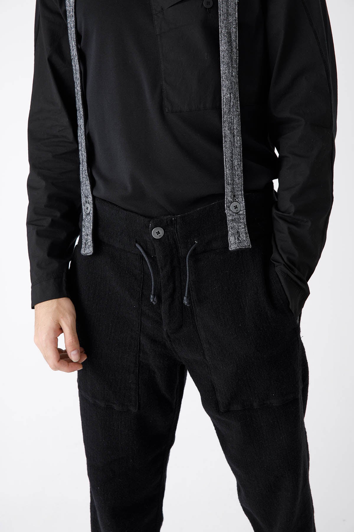 Transit Çift Taraflı Askılı Pantolon-Libas Trendy Fashion Store