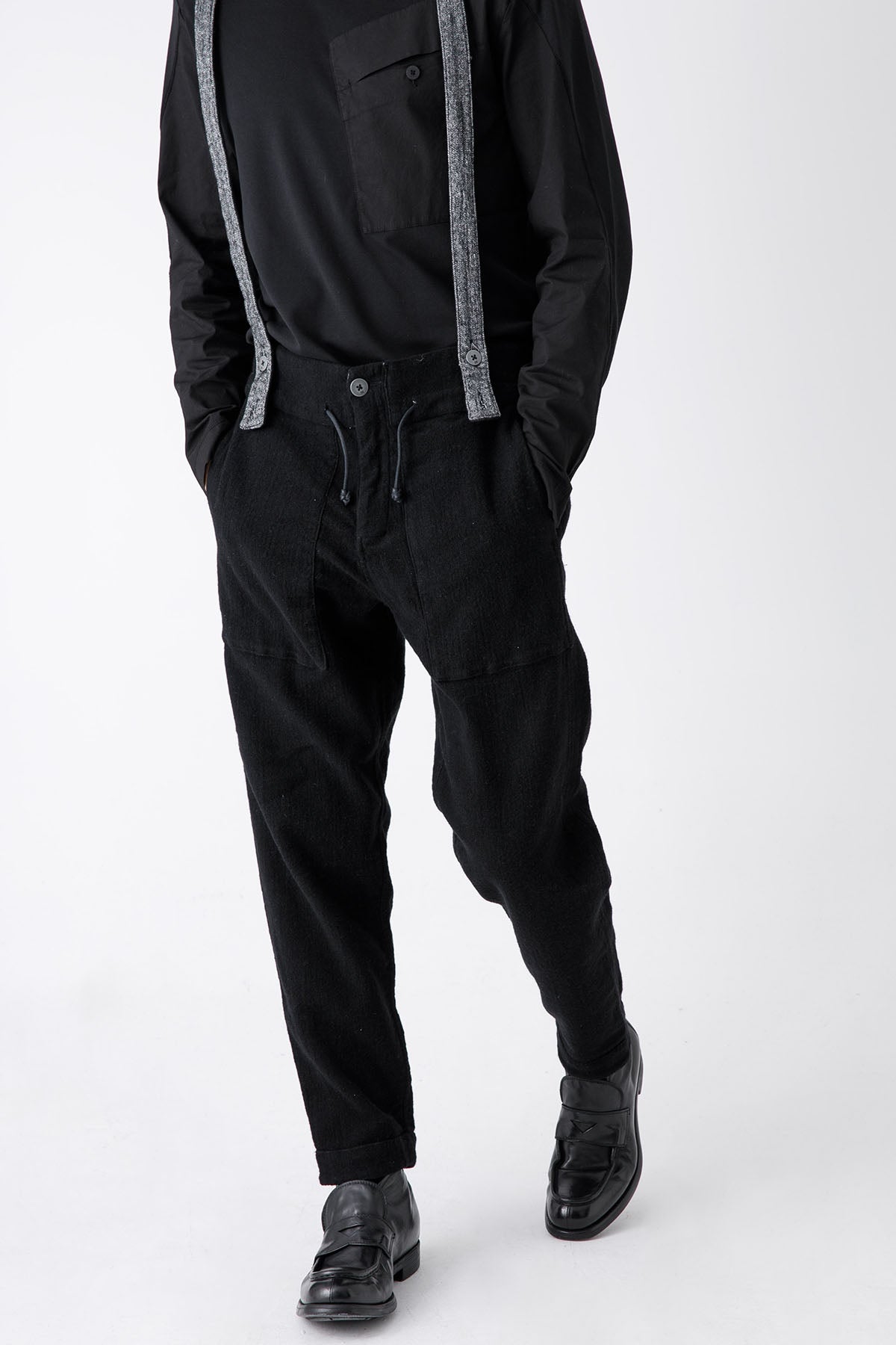 Transit Çift Taraflı Askılı Pantolon-Libas Trendy Fashion Store