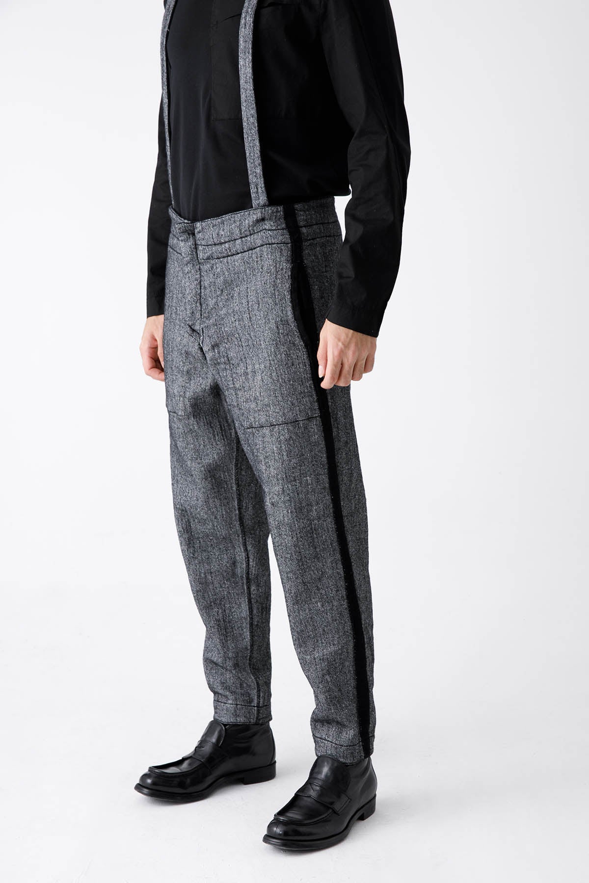 Transit Çift Taraflı Askılı Pantolon-Libas Trendy Fashion Store