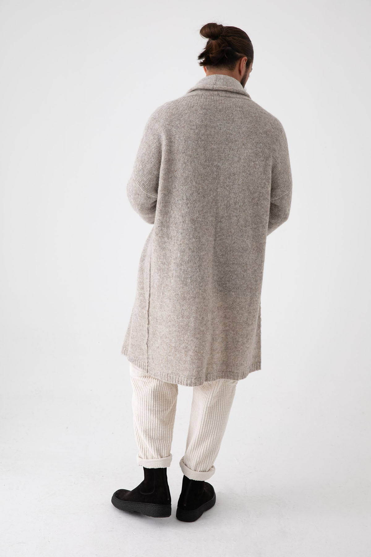 Transit Şal Yaka Yün Triko Ceket