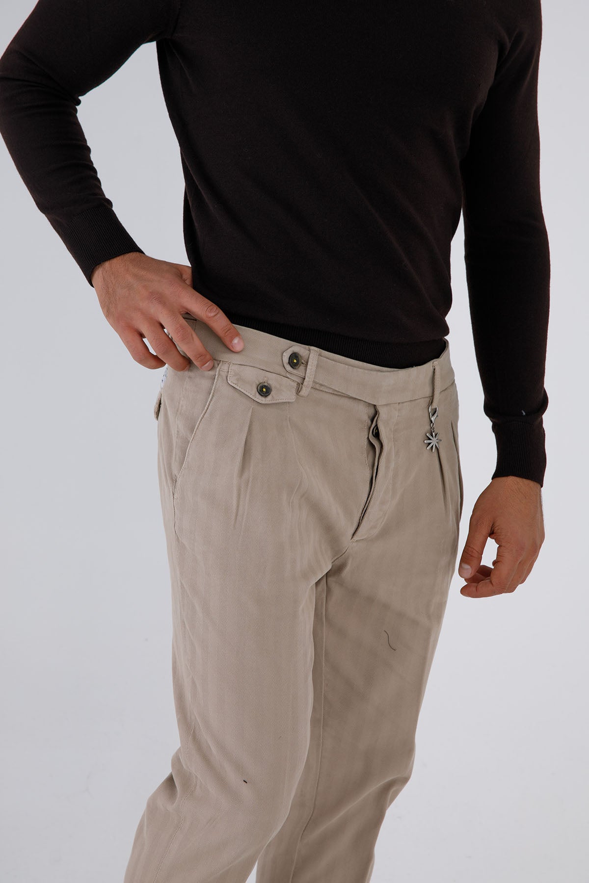 Manuel Ritz Çift Pile Havuç Kesim Streç Pantolon-Libas Trendy Fashion Store